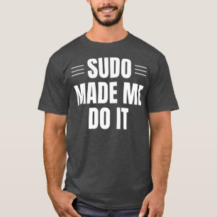 T-shirt Tech Support IT Ordinateur Nerd Funny Root Linux p