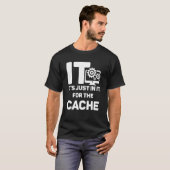 T-shirt Tech Supports IT Juste Dans IT Pour-Le Support Tec (Devant entier)