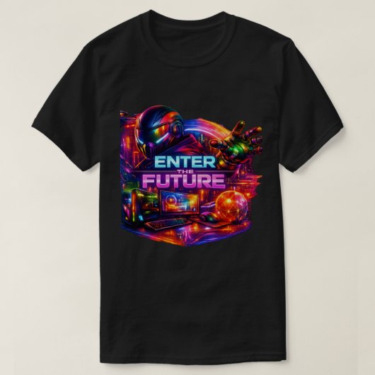 T-shirt Tech Universe Men's Tee (Design devant)