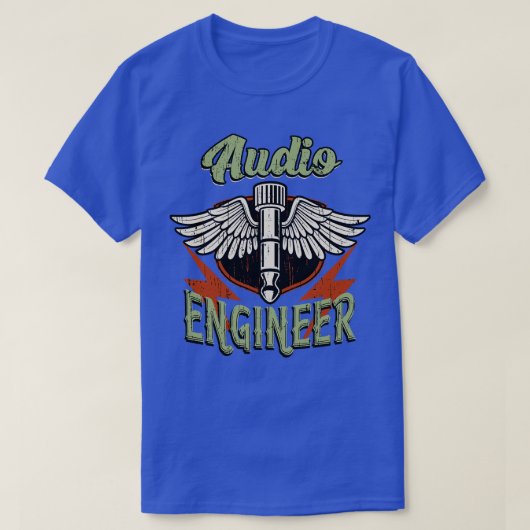 T-shirt Technicien audio (Design devant)