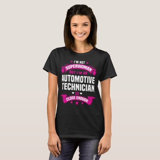 T-shirt Technicien automobile (Devant entier)