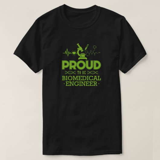 T-shirt Technicien biomédical Biologie Médecine (Design devant)