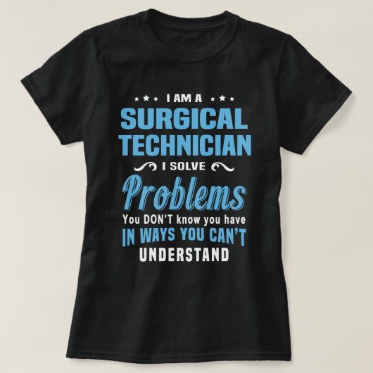 T-shirt Technicien chirurgical (Design devant)