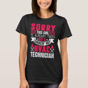 T-shirt Technicien CVC Épouse Mécanicien Service Technicie