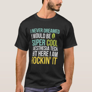 T-shirt Technicien d'anesthésie médicale hôpital anesthési