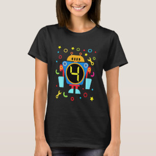 T-shirt Technicien d'anniversaire de petit robot pour enfa