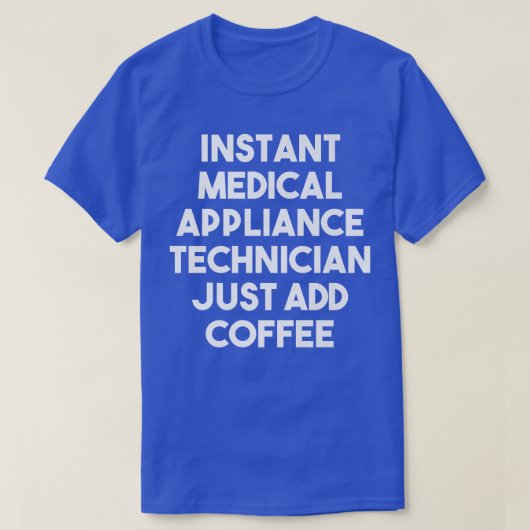 T-shirt Technicien d'appareillage Médicale Instantané Ajou (Design devant)
