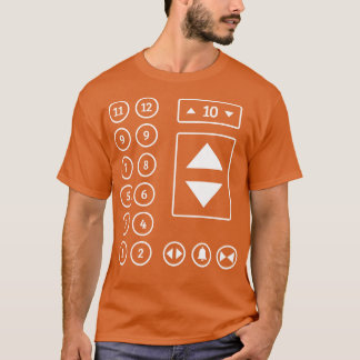 T-shirt Technicien d'ascenseur Mécanicien d'ascenseur 1