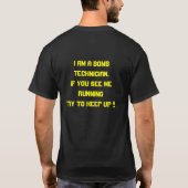 T-SHIRT TECHNICIEN DE BOMBE (Dos)