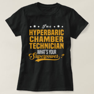T-shirt Technicien de chambre hyperbare