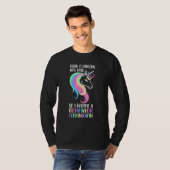 T-shirt Technicien de comportement Unicorn ABA Therapist (Devant entier)
