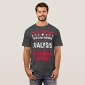 T-shirt Technicien de dialyse Premium (Devant entier)