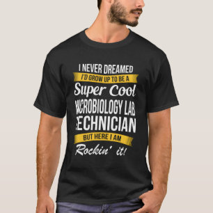 T-shirt Technicien de laboratoire en microbiologie