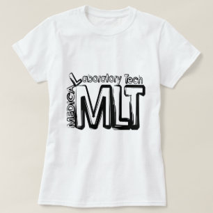T-SHIRT TECHNICIEN DE LABORATOIRE MÉDICALE DES TEXTES