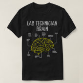T-shirt Technicien de laboratoire Technicien de laboratoir (Design devant)