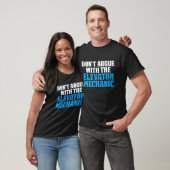 T-shirt Technicien de maintenance d'ascenseur Discute Méca (Unisexe)
