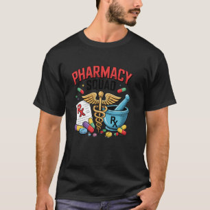 T-shirt Technicien de pharmacie drôle CPhT assistant pharm