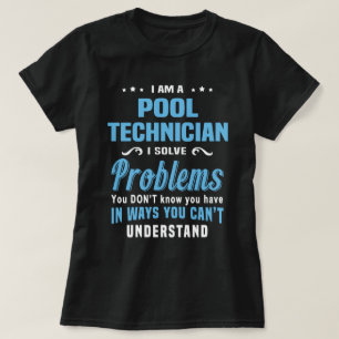 T-shirt Technicien de pool