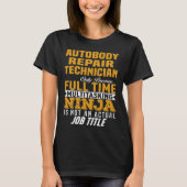 T-shirt Technicien de réparation autonome (Devant)