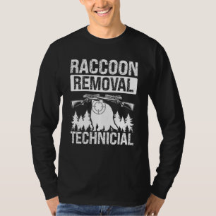 T-shirt Technicien de retrait de raton laveur Chasseur de