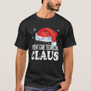 T-shirt Technicien de soins aux patients Claus Noël Costum
