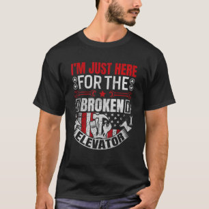 T-shirt Technicien de taux de maintenance mécanique d'asce