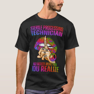 T-shirt Technicien De Traitement Stérile En Connaît Plus Q