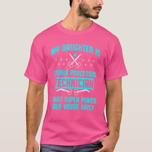 T-shirt Technicien de traitement stérile Tech 1 (Devant)