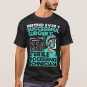 T-shirt Technicien de Traitement Stérile Tech Appreciation (Devant)