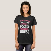 T-shirt Technicien Diagnostic Médicale Sonographe (Devant entier)