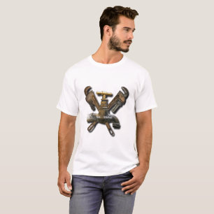 T-shirt Technicien d'ingénieur de drainage d'eaux d'égou