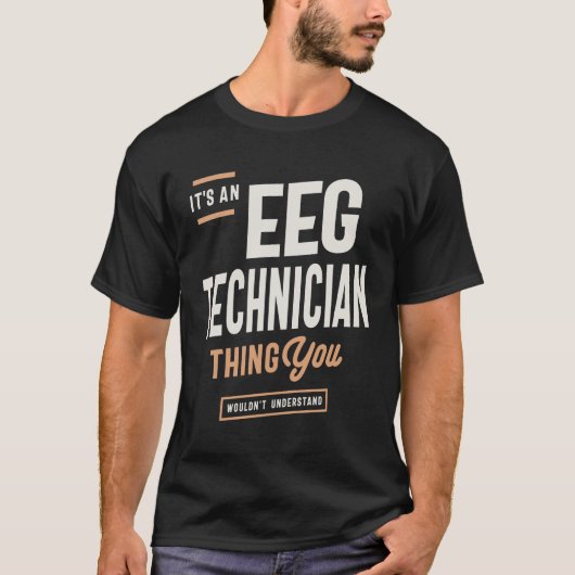 T-shirt Technicien EEG - Expertise Mineure (Devant)