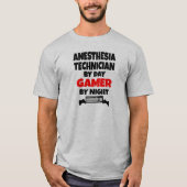 T-shirt Technicien en anesthésie Gamer (Devant)