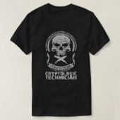 T-shirt Technicien en cryptologie (Design devant)