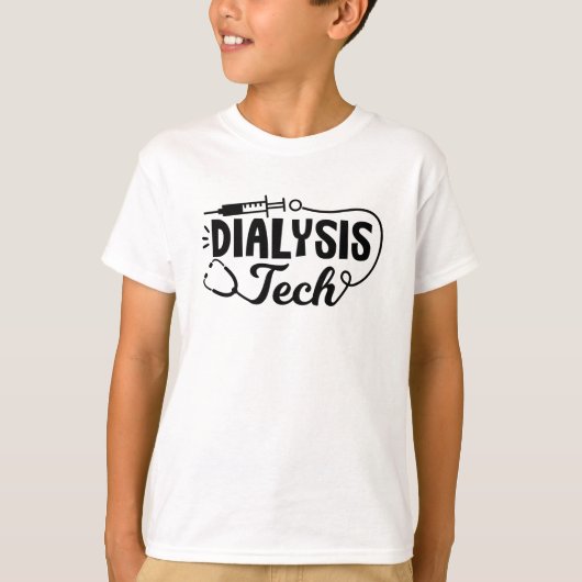 T-shirt Technicien en dialyse (Devant)