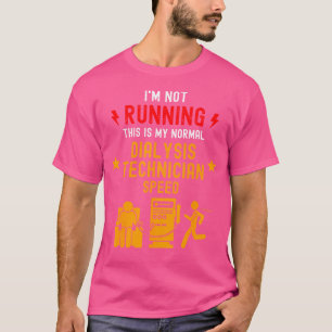 T-shirt Technicien en dialyse Drôle Citation exécutant la