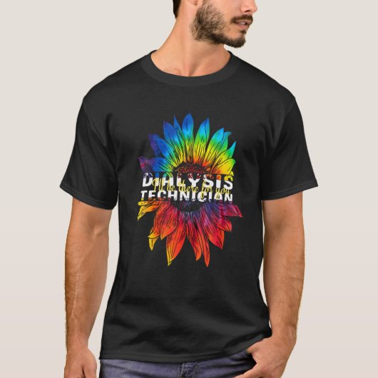 T-shirt Technicien en dialyse Néphrologie (Devant)