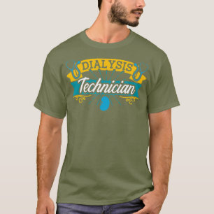 T-shirt Technicien en dialyse Réussi Nephrology Tech