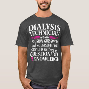 T-shirt Technicien en dialyse Technique Néphrologie du rei