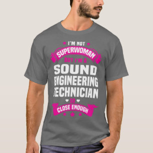 T-shirt Technicien en ingénierie sonore 2