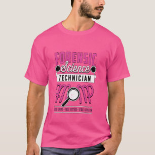 T-shirt Technicien en médecine légale Maman Crime Lab