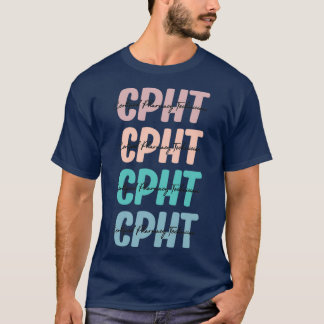 T-shirt Technicien en pharmacie certifié CPhT