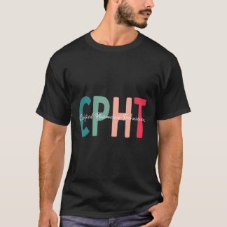 T-shirt Technicien En Pharmacie Certifié Du Cpht