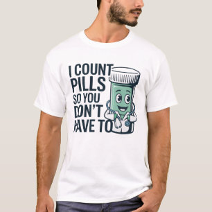 T-shirt Technicien en pharmacie drôle CPhT PTCE Pharmacien