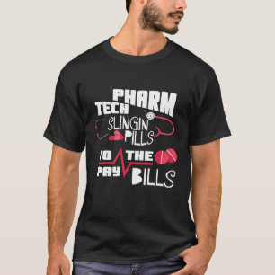 T-shirt Technicien en pharmacie Pharm Shirt Rx Graduation