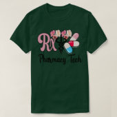 T-shirt Technicien en pharmacie RX Technicien en pharmacie (Design devant)