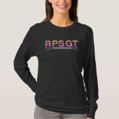 T-shirt Technicien en polysomnographie RPSGT (Devant)
