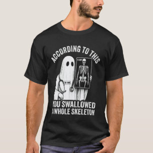 T-shirt Technicien en radiographie fantôme drôle de médeci