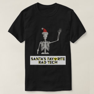 T-shirt Technicien en radiologie préféré du Père Noël