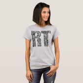 T-shirt Technicien en radiologie RT Rad Tech (Devant entier)
